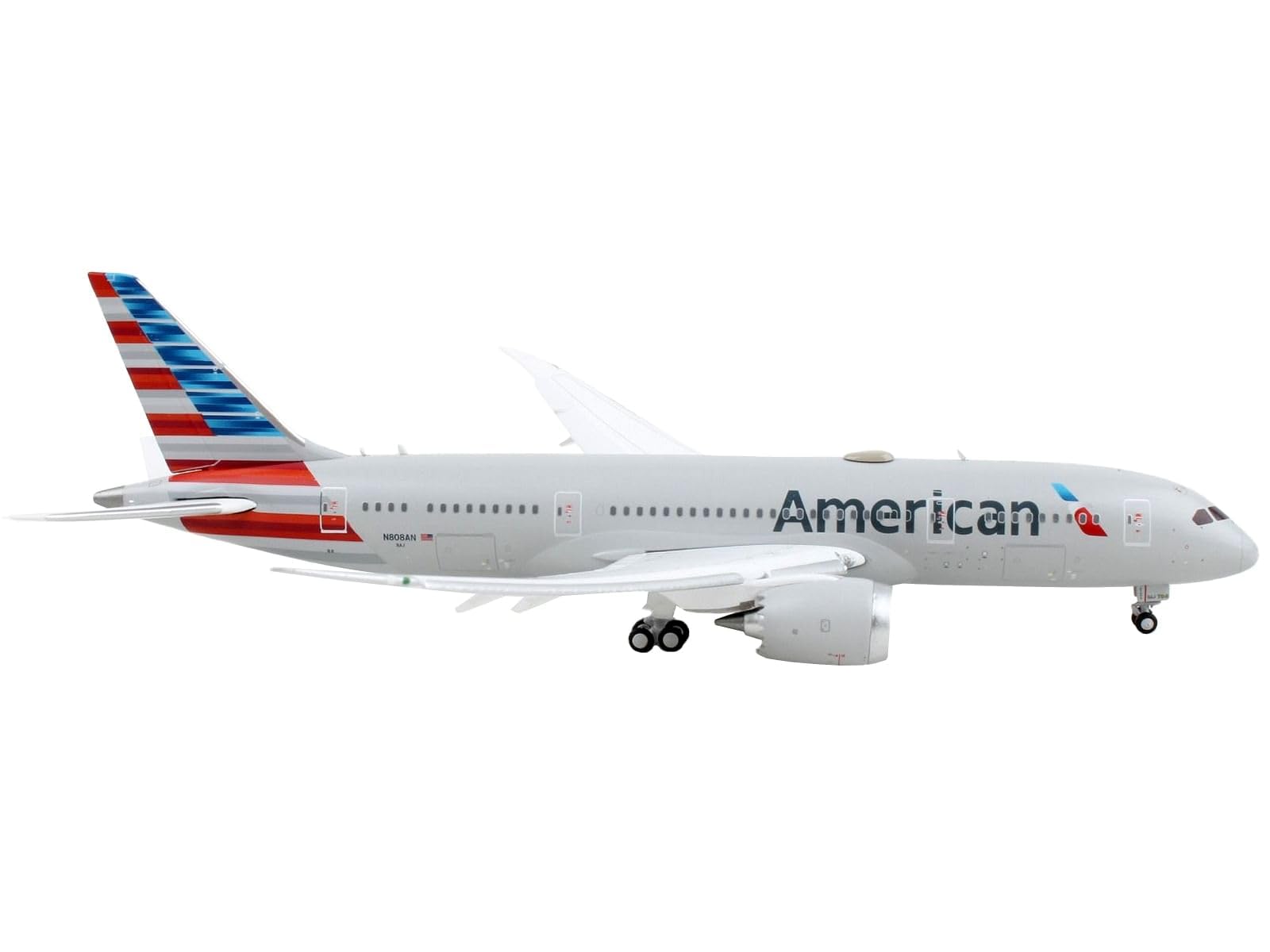 Amazon.com: GeminiJets GJAAL2087F American Boeing 787-8 Flaps Down